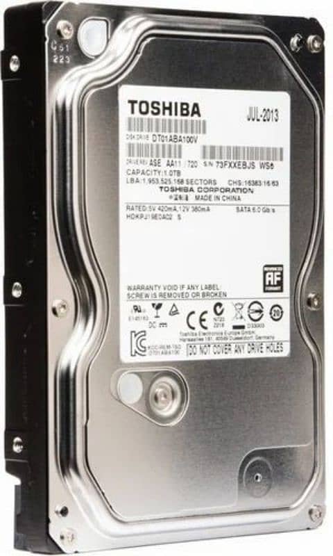 2 hard drive 1Tb hard drive for computer, Xbox, playstation. 1