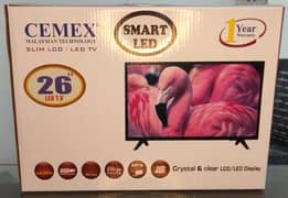 Cemix LED/Slim LED/Smart Led/32 Inch LED/26" Led Crystal & clear LCD