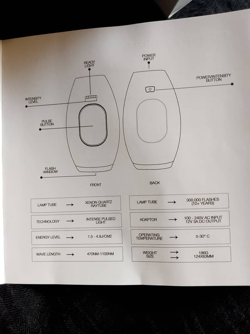 IPL laser hair removal machine Rose skin co 18