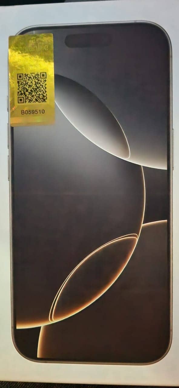 Iphone 16 pro PTA Approved Natural Titanium with warranty 256 GB 1