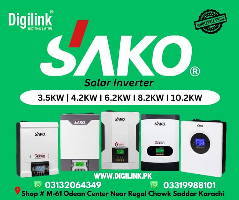 Inverter/Sako Solar Inverter/3.5KW/4.2KW/6.2KW/9.2KW/10.2KW 0