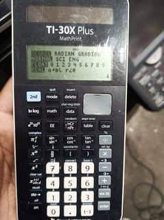 TI-30 X plus Calculator 0