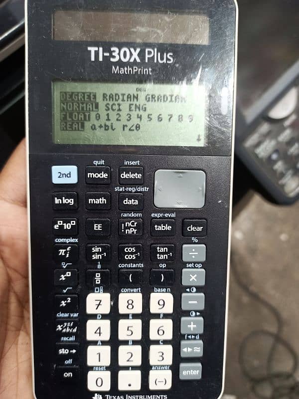 TI-30 X plus Calculator 1