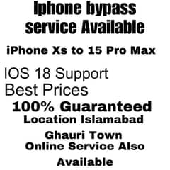 iphone Bypass Service Available