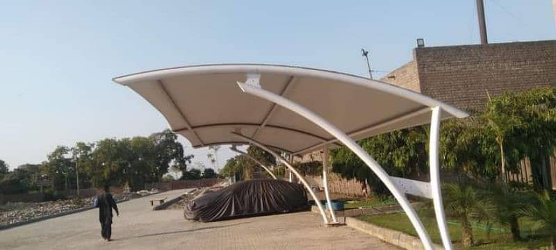 Car Parking Tensile shed Installation,Gates,stairs,grills 4