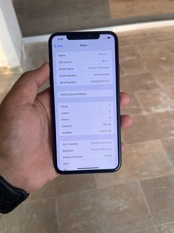 iphone 11 pro max 256gb 5