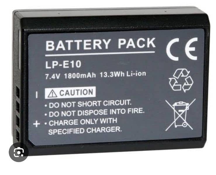 Canon LP E10 battery for canon 1100d 1200d 1300d 1500d 4000d 3000d 0