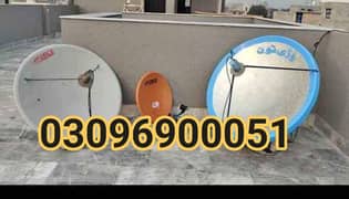 1 dish antenna TV sell service 03096900051 0