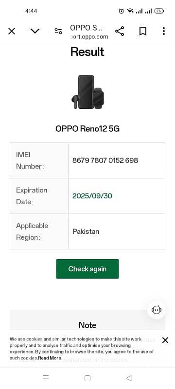 oppo Reno 12 5g 12/512 6