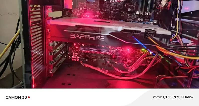 GAMING PC WITH LIGHTS/ ASPHIRE 2GB GRAPHIC CARD GAMING PC 3