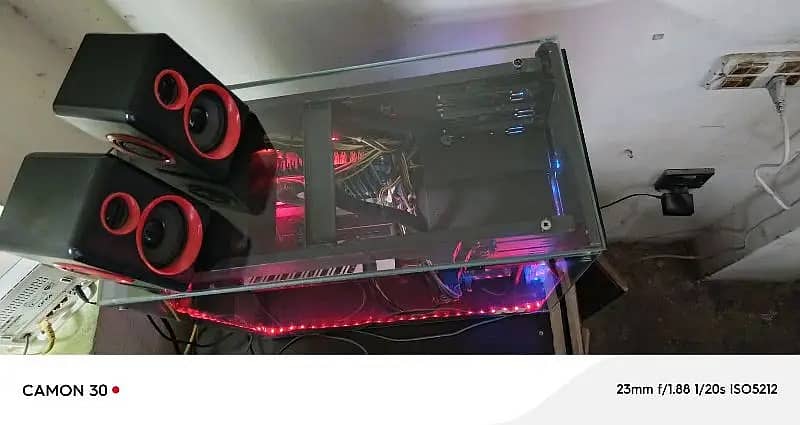 GAMING PC WITH LIGHTS/ ASPHIRE 2GB GRAPHIC CARD GAMING PC 4