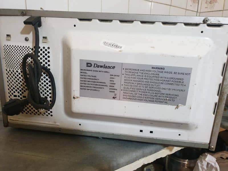 dawlance 2in1 microwave for sale 4