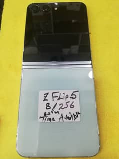 Samsung galaxy Z Flip 5 256gb with esim time