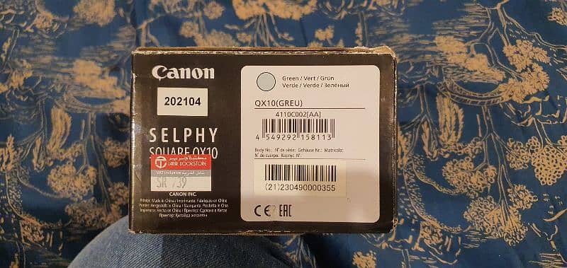 Canon Compact Photo Printer SELPHY SQUARE QX10 1