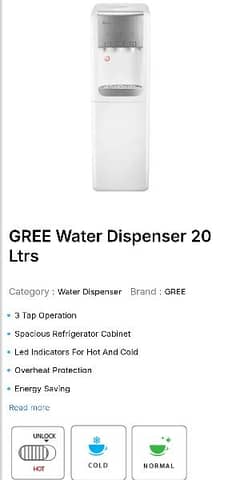 Gree water dispencer for sale