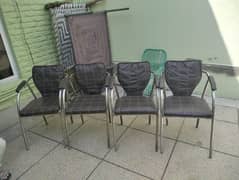 4 office chairs