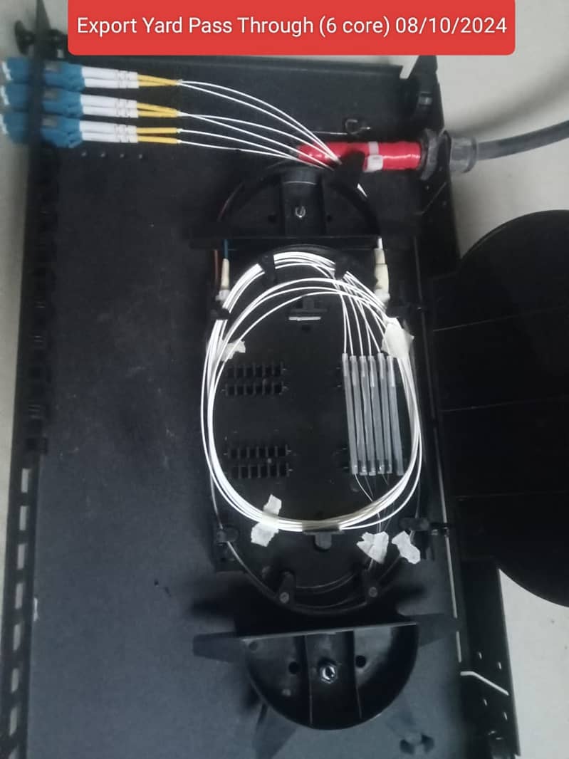 Fiber Optic, UTP Testing Solutions, Cable Tray installation, PABX inst 7