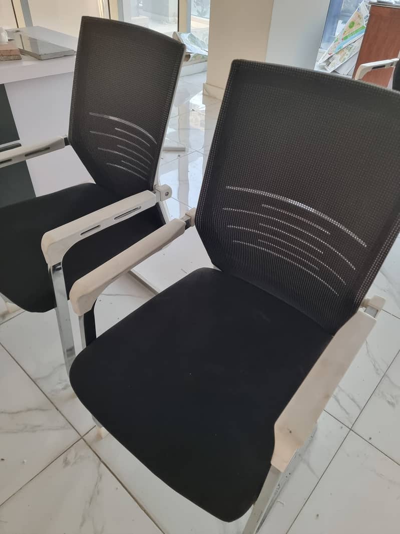 2 imported chair for sale and 5 guest chair 5