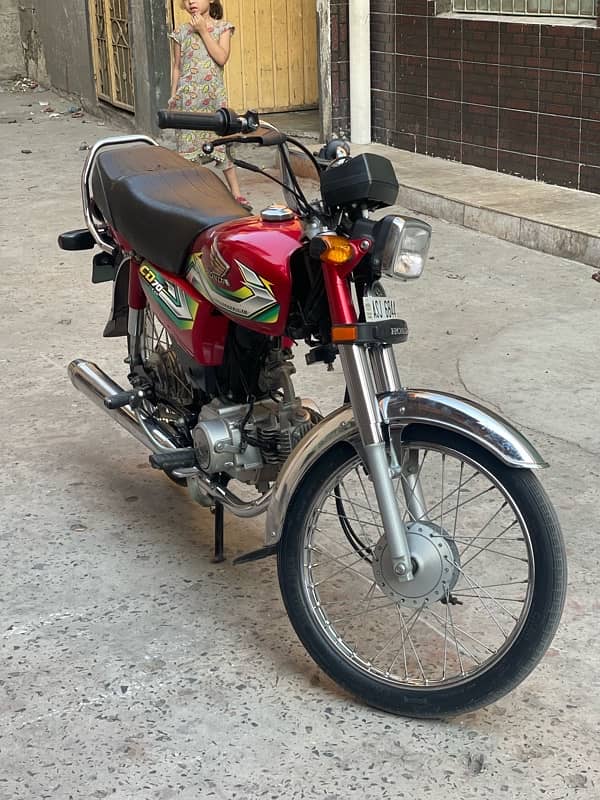 Honda CD70 16