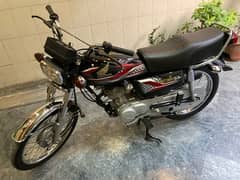 Honda CG 125 Black 2024