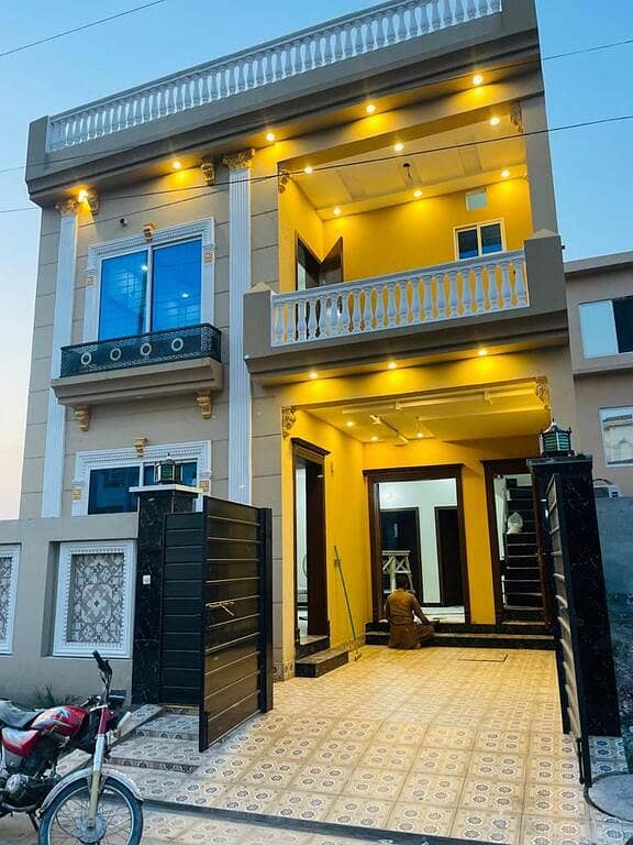 5 Marla House Available For Sale In Tulip Block Park View City Lahore 0