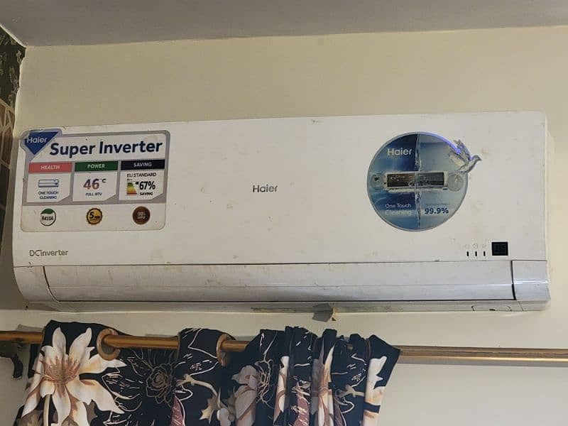 Haier DC Inverter AC (1.5 Ton) *Coil Needs to be Changed* | Read Ad 1