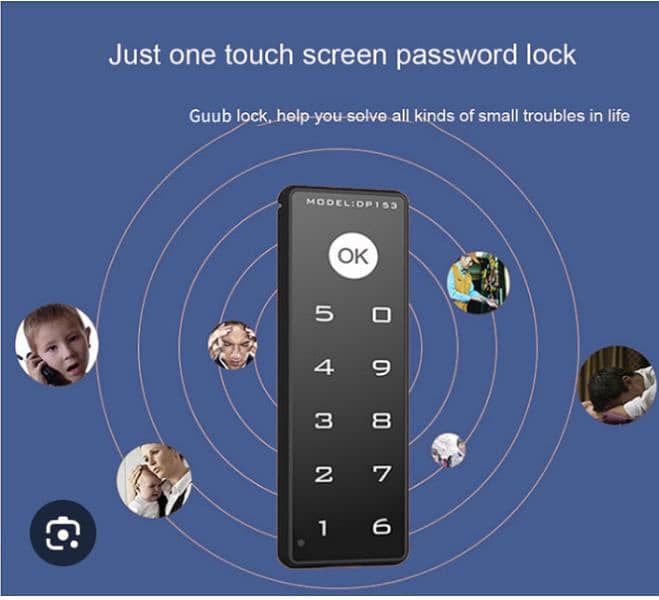 smart digital  lock 2