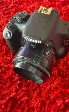 Canon 1200D with 50mm Lens