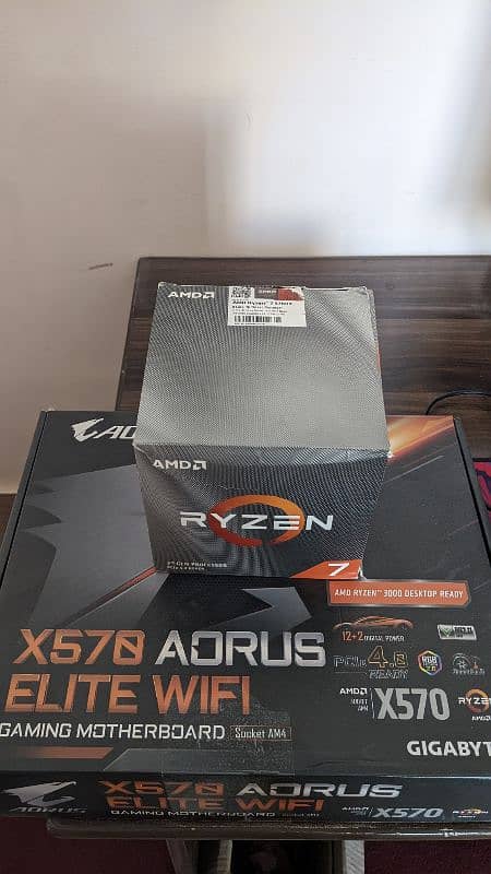 Ryzen 7 3700x + x570 Aorus Elite Wifi 0