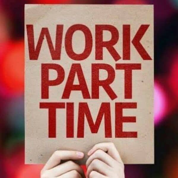 part time full time office work home base staff required 0