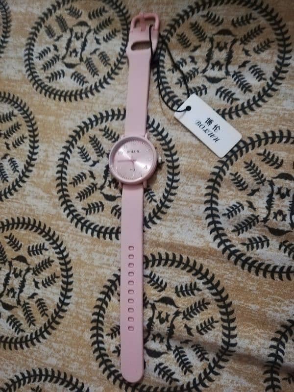 pink colour watch 1