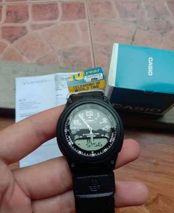 casio Dual Time watch 3