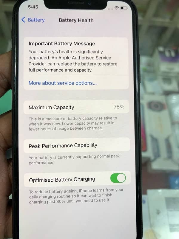 IPhone X 64 gb pta aproved 5