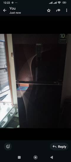 Hair refrigerator fridg+freezer box pake for sale