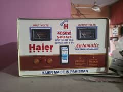 HAIER 4050WATT STABILIZER