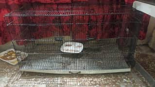 animal pets iron  cage