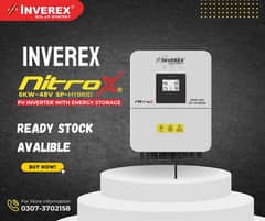 INVEREX Nitrox 6kw hybrid solar invertor