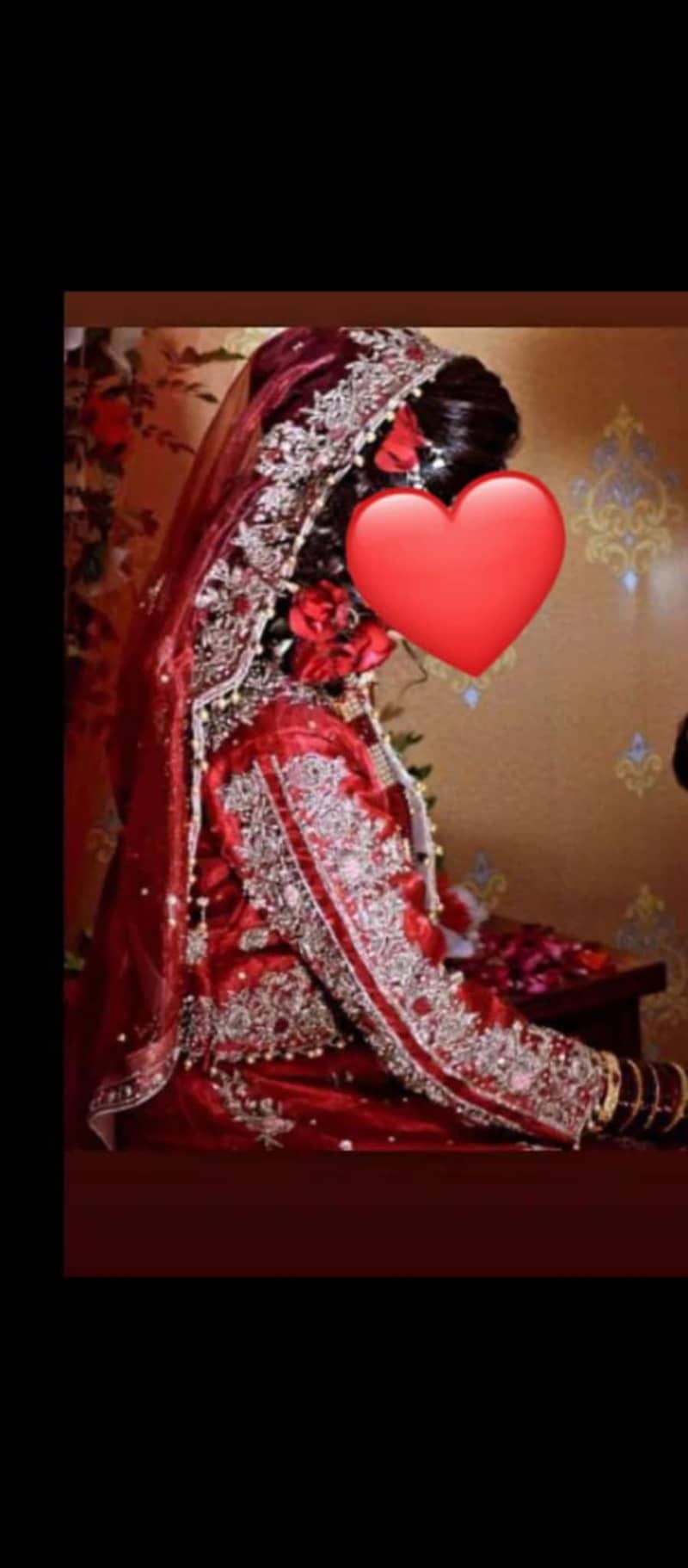 bridal lehnga for sale just 1 time use just like new 2