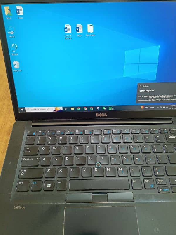 Dell Latitude 7480 Finger Print 2