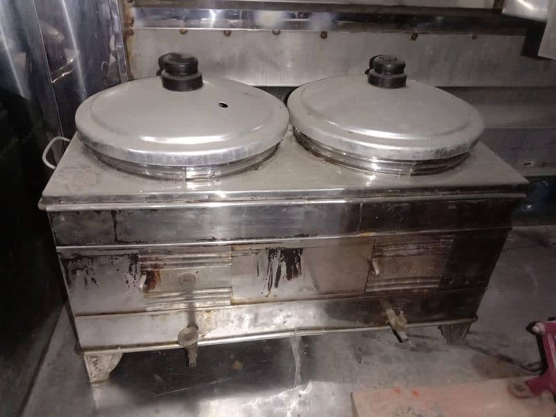 Total Saman k sath Steel Ka Fries Counter 3 Months Used 03313598158 7