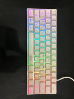 Mechanical mega Gaming keyboard with multiple rgb modes.