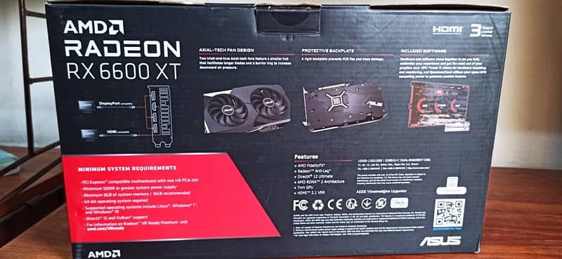 ASUS dual rx 6600xt 1