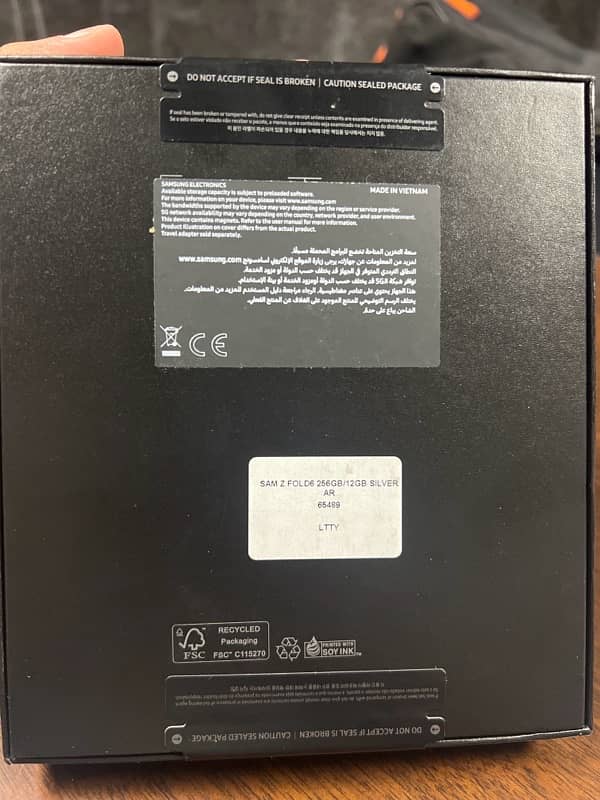 samsung galaxy z Fold 6 NON-PTA approved 1