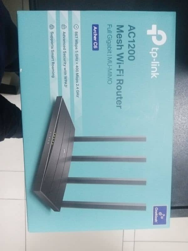 AC1200 Mesh WiFi Router TP Link 1