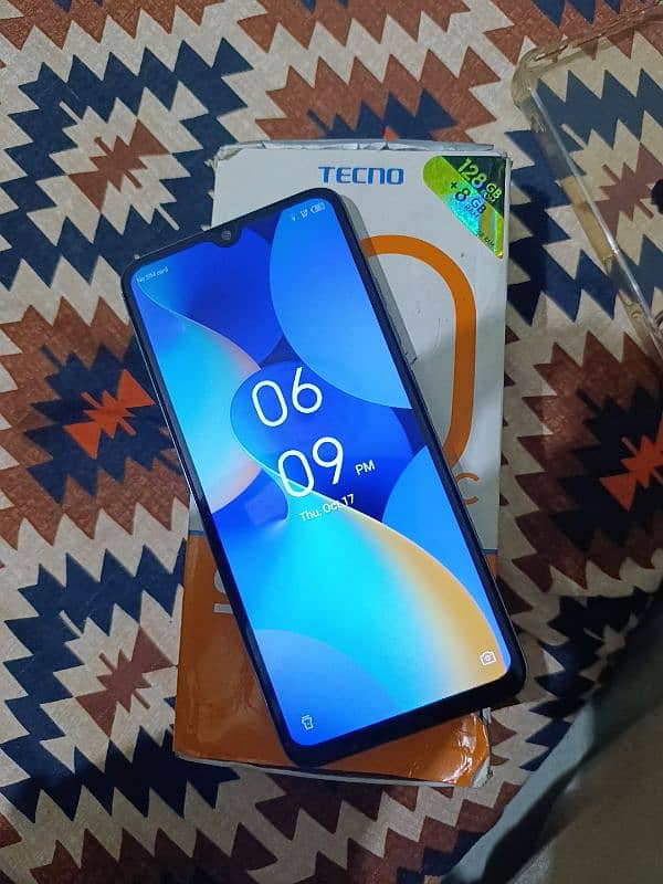 tecno 10 model 2023 8gb 128gb only set and box read full add 3