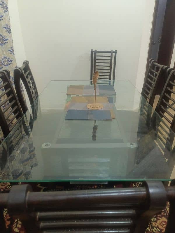 dining table and 6 chairs 1