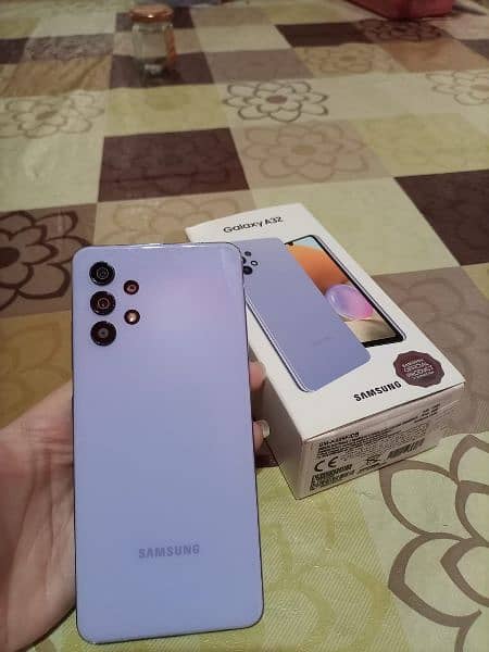 Saumsung Galaxy A32 Mobile New Condition good working for sale 0