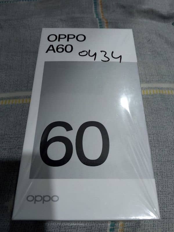 Oppo A60 8+8+256bg New 1 week Howa h 5