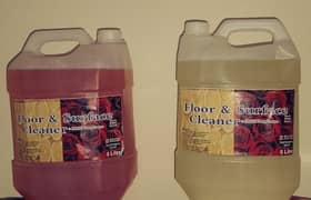 floor cleaner rose and lemon