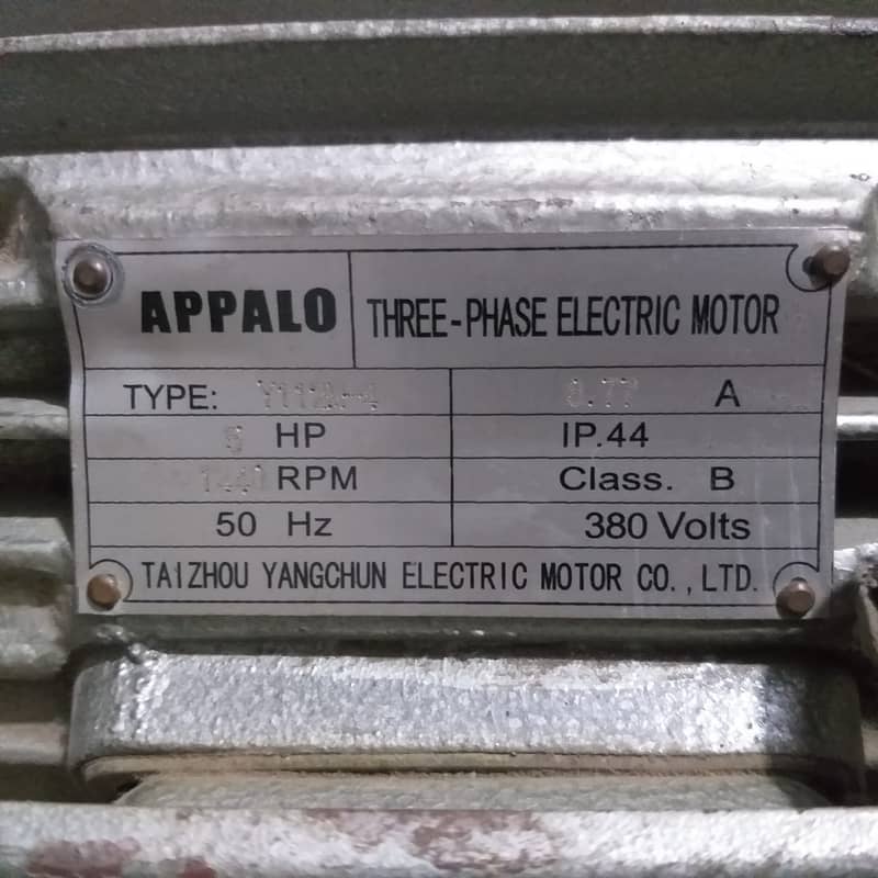 Electric Motor 5 HP Unused 0